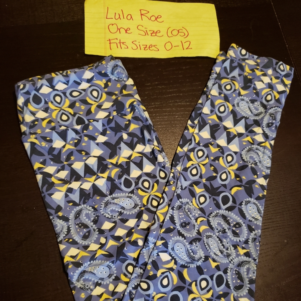 Sizes 0-12 one size os NEW Lula roe leggings